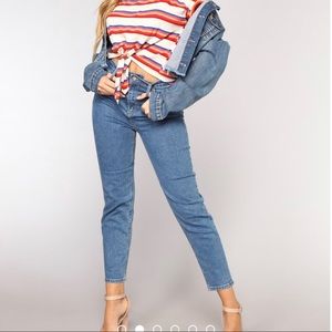 High Waist Mom Jeans